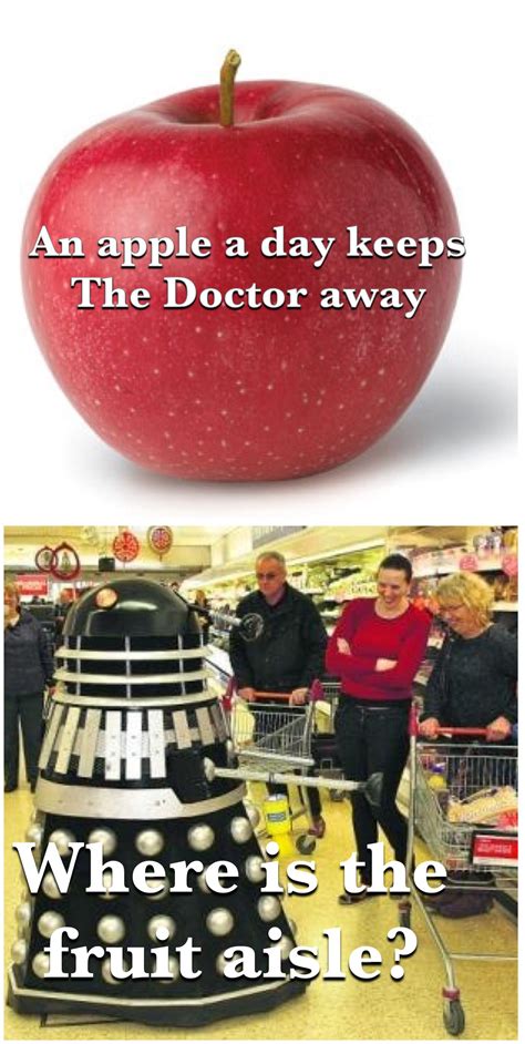 An Apple A Day Keeps The Doctor Away Doctor Who