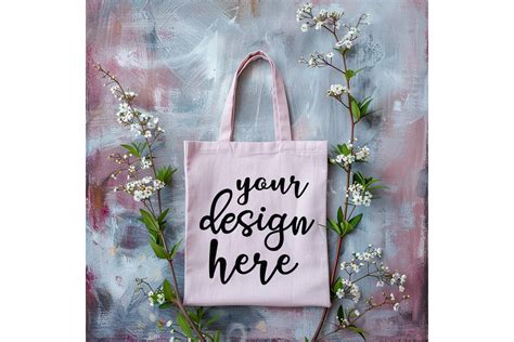 Natural Canvas Tote Bag Mockup Graphic By Mockup And Design Store · Creative Fabrica