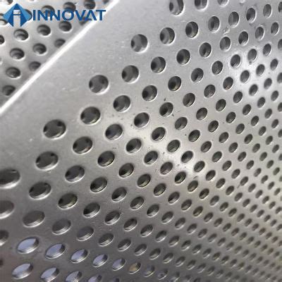 Galvanized Perforated Metal Mesh Sheet Iso Certification