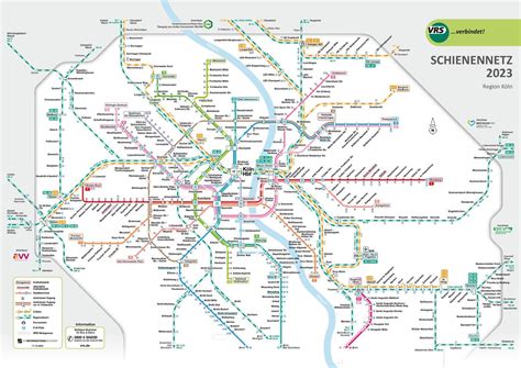 Liniennetzpl Ne Der Kvb K Lner Verkehrs Betriebe