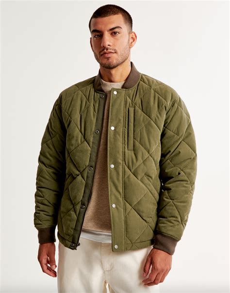 Abercrombie And Fitch Quilted Liner Jacket