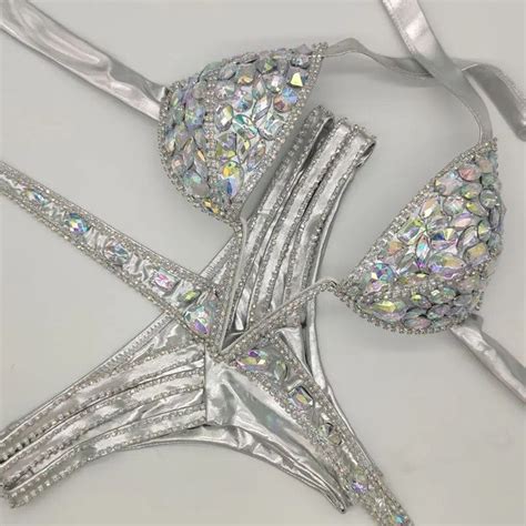 Rhinestone Bikini Rhinestone Top Sexy Bikini Festival Etsy