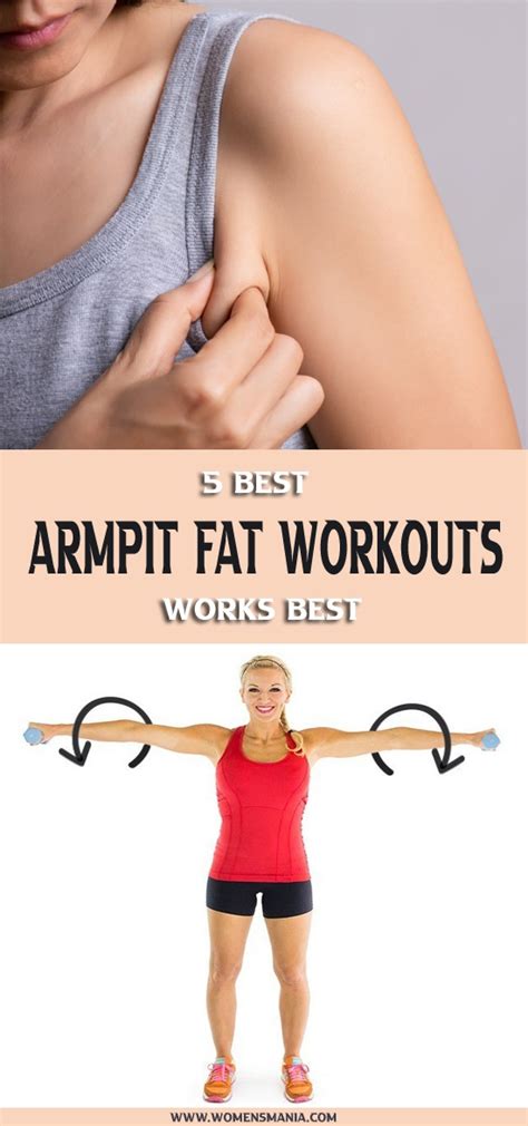 5 Simple Best Exercises To Reduce Armpit Fat At Home