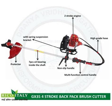 35cc 4 Stroke Back Pack Brush Cutter Ri 430a At Rs 14500 In Jaipur Id 24486556373