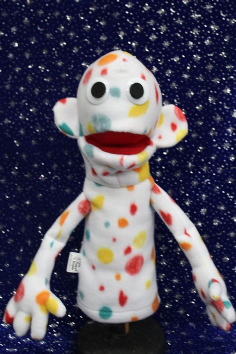 Polka Dots Naked Puppet Limited Edition Etsy