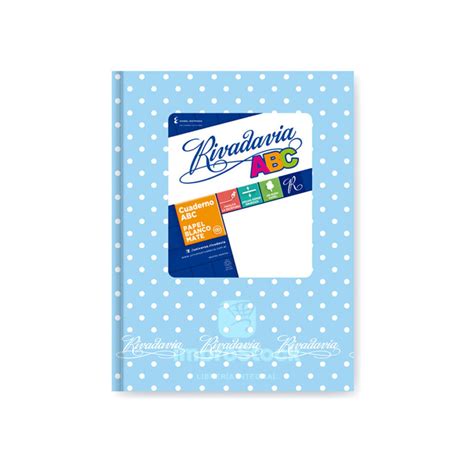 Cuaderno Escolar Abc Lunares Rayado X Hjs Rivadavia Estrada