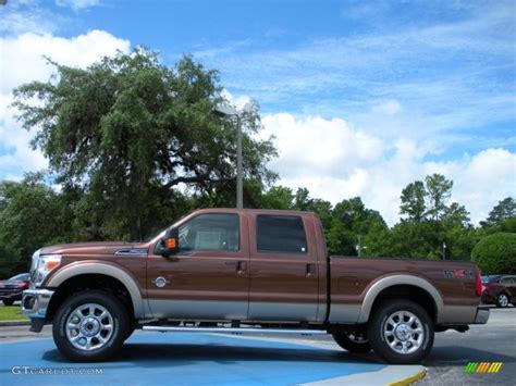 Golden Bronze Metallic Ford F Super Duty Lariat Crew Cab X