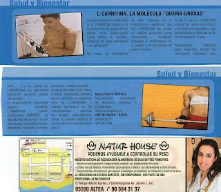 Natur House Altea L Carnitina La Mol Cula Quema Grasas