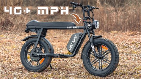 This 60v E Moped Is Amazing The Power Goat By Goat Power Bikes Ebike