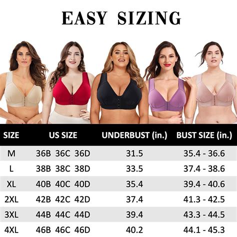 Plus Size Front Closure Push Up Bra — Inspirational Gadget