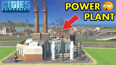 বিশাল বড় ডিজেল Power Plant বানালাম গেমের ভিতরে😱cities Skylines