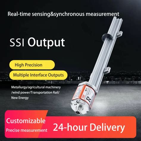 RP Ssi Output Magnetostrictive Linear Position Sensor Non Contact