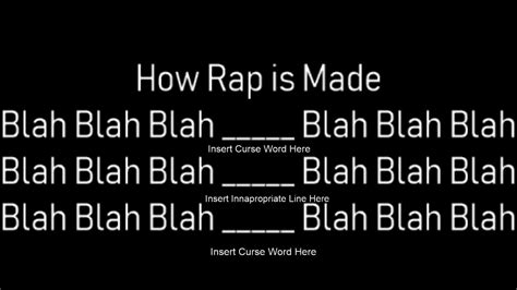 How Rap Is Made Youtube