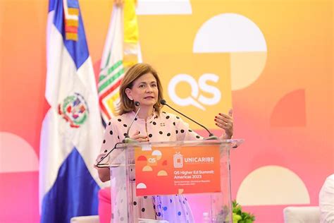 Vicepresidenta Raquel Peña llama a universidades de América Latina a