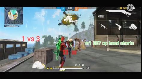 Free Fire 1 Vs 3 Clash Squad Op Gameplay 👌👌👌👌👌 Youtube