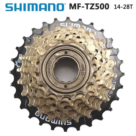 Shimano MF TZ500 7 Speed Bicycle Cassette Freewheel 14 28T 14 34T