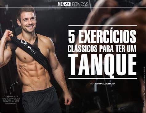 FITNESS 5 exercícios clássicos para ter um tanque Revista Mensch