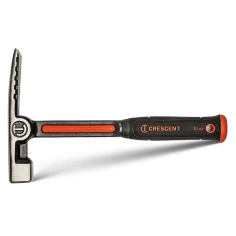 Crescent Chsbk24 24oz Brick Claw Hammer With Steel Handle Brick