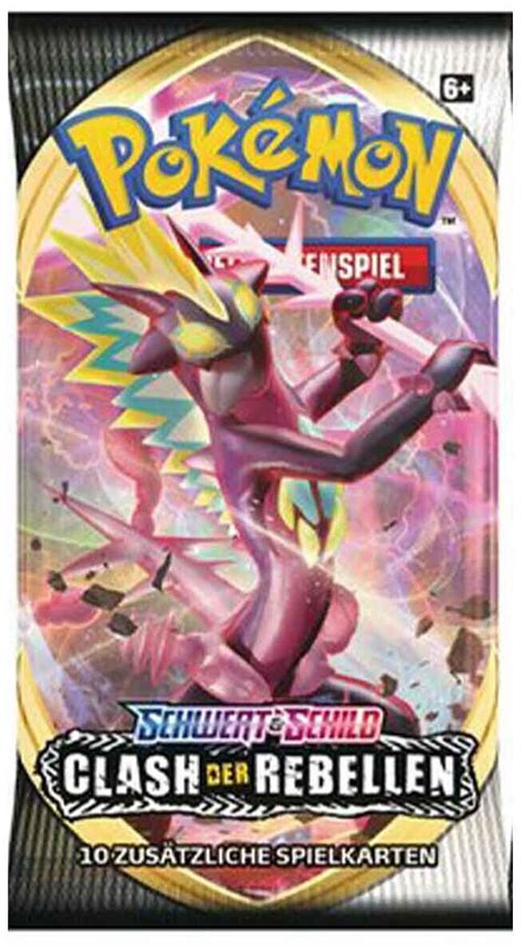 Pokémon SWSH02 Schwert und Schild Clash der Rebellen Booster DE