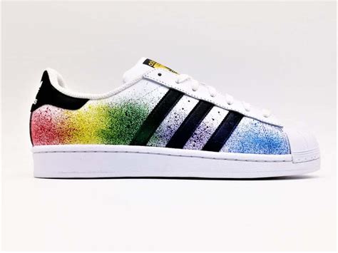 Adidas Color Splash Superstar - Double G Customs - Custom Sneakers