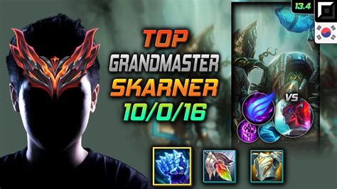 Grandmaster Skarner Top Vs Yone Kr