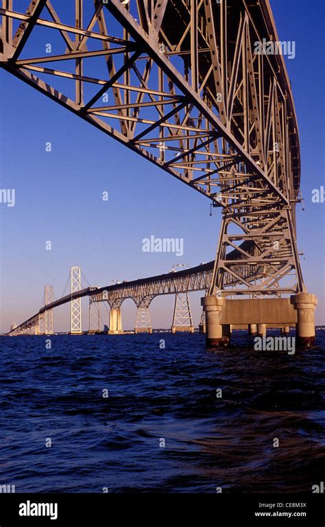 Chesapeake Bay Bridge, Maryland Stock Photo - Alamy