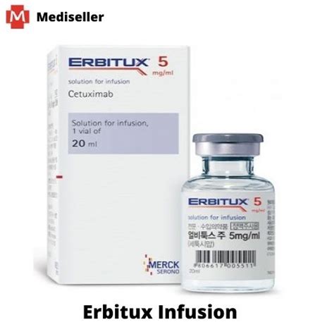 Erbitux 500mg Infusion Cetuximab 500mg Mediseller