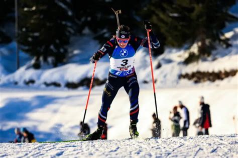 Biathlon Justine Braisaz Bouchet Remporte Le Sprint De Lenzerheide