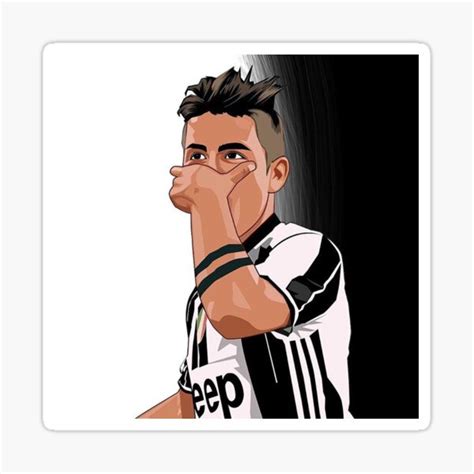 Dybala Celebration Stickers | Redbubble