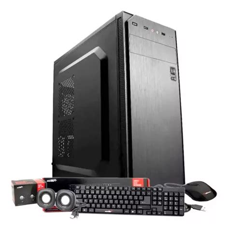 Gabinete Kit Mid Tower Sentey G Fuente W Pc Color Negro Env O Gratis