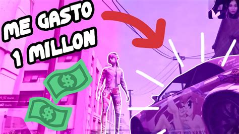 GASTO UN MILLON DE DOLARES EN UN AUTO DIRECTO GTA V YouTube