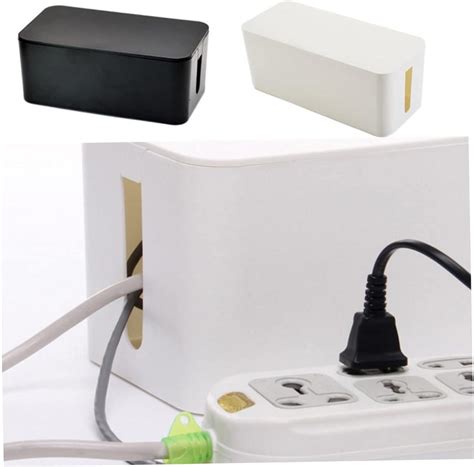 Cabilock Box Electric Wire Computer Cable Manager Storage Box Junction