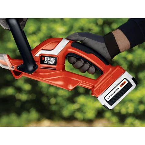 Black Decker V Max Cordless Hedge Trimmer With