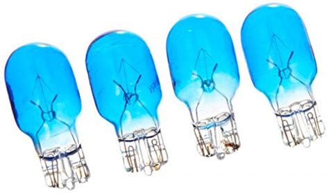 Moonrays 11693 4 Watt Wedge Base Light Bulbs Blue 4 Pack Walmart