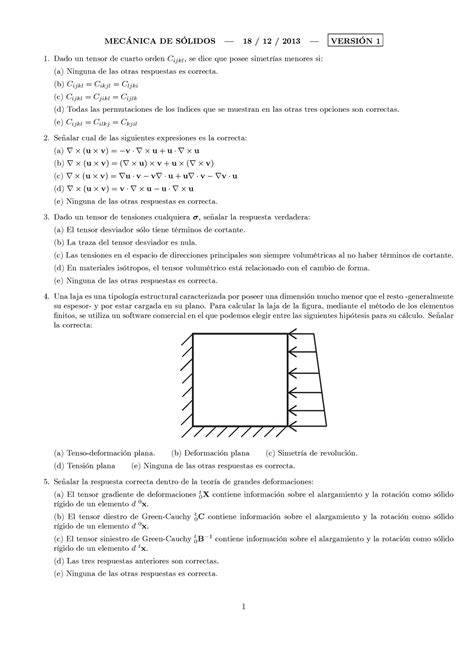 Examen Diciembre 2013 Preguntas Y Respuestas DE 18 12 2013 1 1 Dado