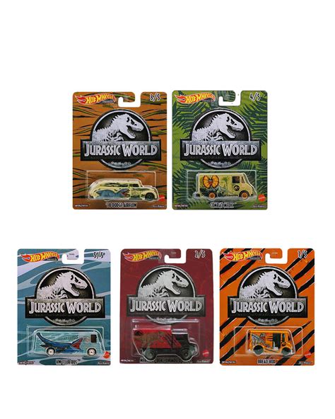 Hot Wheels Pop Culture Jurassic World Set Araba Premium Hot Wheels