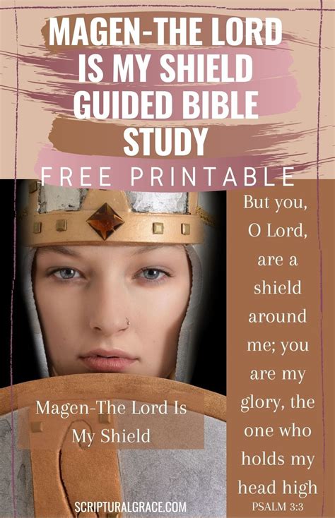 Magen The Lord Is My Shield Picture Of Woman Ready For Battle Prayer