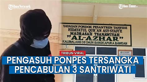 Oknum Pengasuh Pondok Pesantren Di Gresik Jadi Tersangka Perbuatan