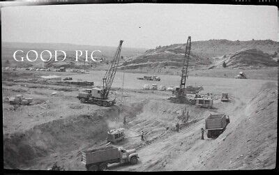 Jk Aa Vintage Amateur Photo Negative Construction Crane Truck Ebay