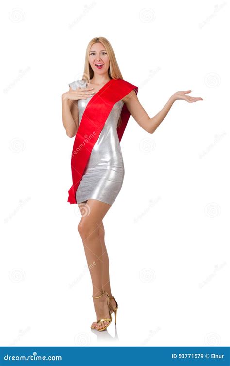 Beauty Contest Winner Stock Image Image Of Diamond Bright 50771579