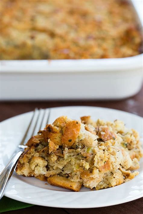 Traditional Bread Stuffing Recipe