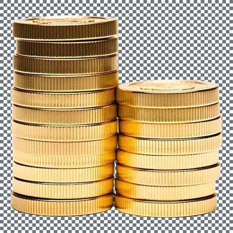 Premium Psd Stacks Of Gold Coins