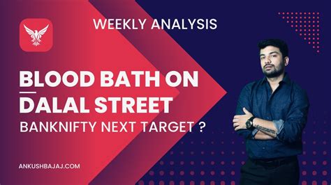 Blood Bath On Dalal Street Nifty Banknifty Weekly Analysis Ankush