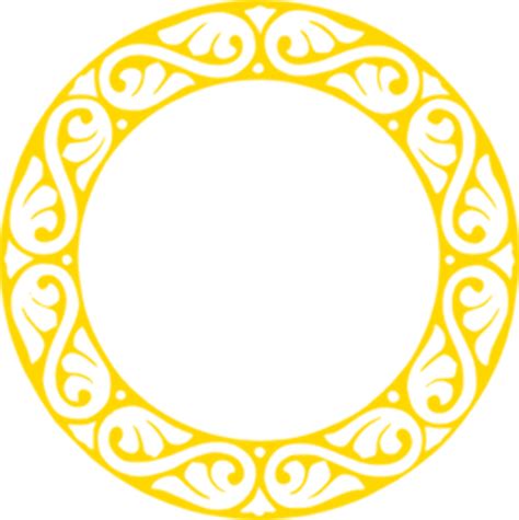 Download High Quality circle clipart gold Transparent PNG Images - Art ...