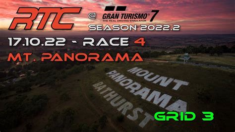 Live Rtc Grid Season Rennen Mount Panorama Aus Youtube