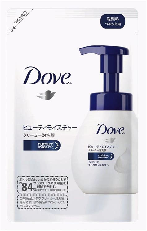 Unilever Japan Dove Facial Cleansing Creamy Bubble Face Wash Moisture Refill 130ml Japan