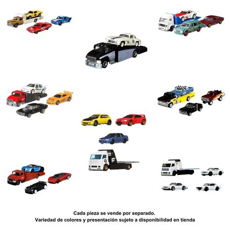Vehículo de Colección Hot Wheels Collector Set Premium Varios Modelos Pieza Bodega Aurrera