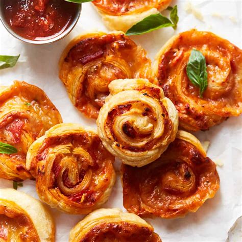 Homemade Pepperoni Pizza Rolls