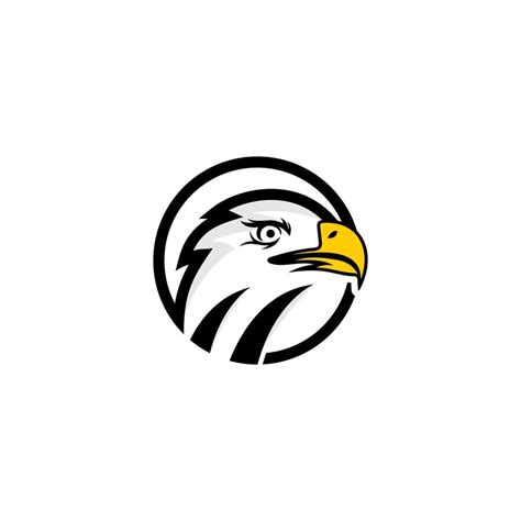 Bald eagle logo design template. Awesome a bald eagle logo. A bald ...