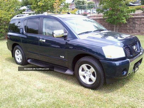 2006 Nissan Armada Se Sport Utility 4 Door 5 6l Very